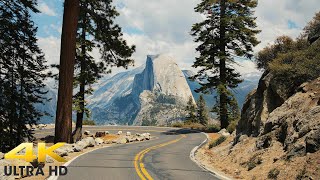 Yosemite National Park Scenic Drive to Glacier Point & Tioga Pass 4K | California | Yosemite Hiking