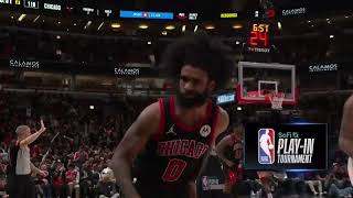 Coby White fantastic 42 point performance Vs. Hawks I NBA Play-In Tournament I April 17, 2024