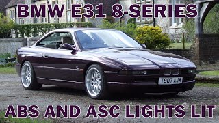 BMW E31 ABS and ASC Light on - Running the ABS Pre Charge Pump - Timms BMW Repairs and Information