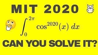 MIT Integration Bee 2020 #9