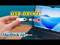 MacBook Air M5 : How to Connect &amp; Use With a USB Drive