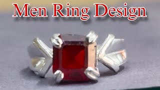 Men Ring Design | Silver rings | New Design Ring | latest new ring making video #jewellery