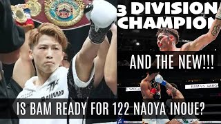 JESSE “BAM” RODRIGUEZ READY FOR NAOYA INOUE AND THE 122LB DIVISION AFTER VARGAS WIN?