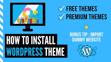 how to install wordpress theme (Free and Premium)