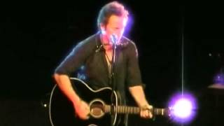 Bruce Springsteen - (PSA) & Born To Run (Solo Acoustic) - E. Rutherford-11/17/05