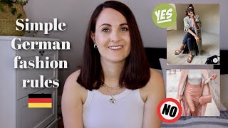 WHAT NOT TO WEAR IN GERMANY  German fashion and dress code