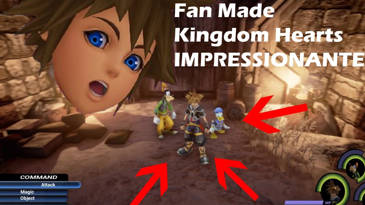 Surpreendente Kingdom Hearts Fan Made Game Youtube