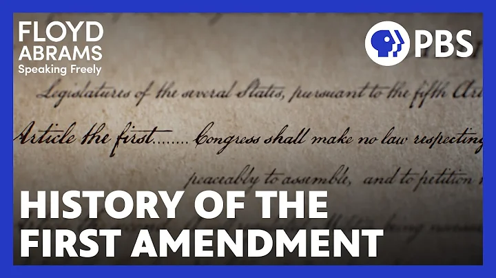 The history of the First Amendment | Floyd Abrams | American Masters | PBS