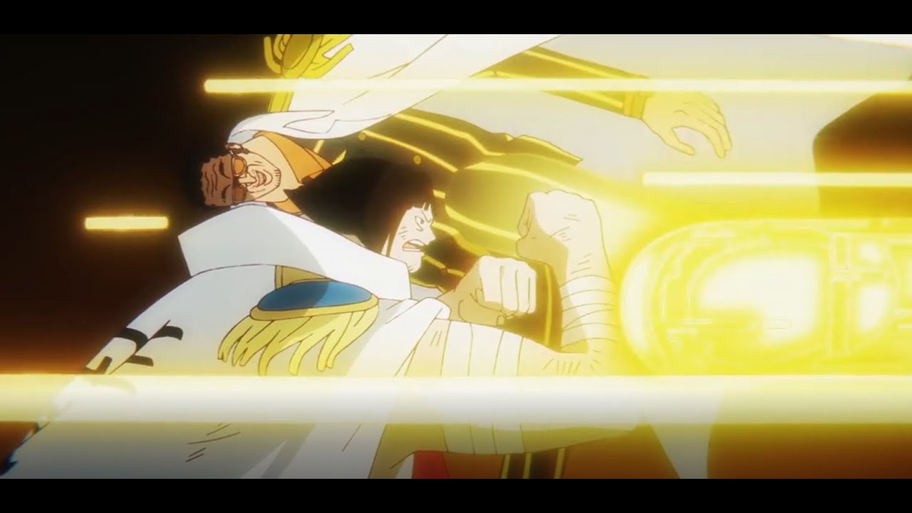 Kizaru vs Sentomaru — Full Encounter | One Piece