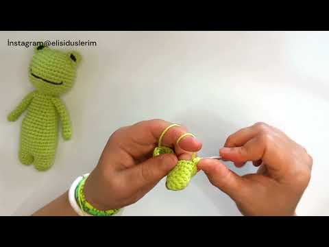 Amigurumi Kurbağa Gövde Yapımı PART 1/Crochet Amigurumi Frog /Amigurumi Hobi Set Oyuncak 1