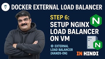 Ep 96/135 | How to Set Up NGINX Load Balancer on a VM? | Step 6 (External Load Balancer) | In Hindi