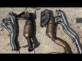 Bmw E46 Headers installation (sounds like a V8).