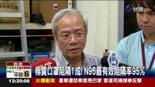 空污拉警報活性碳口罩「擋不住」PM2.5