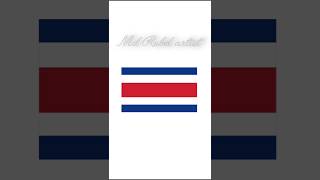 Costa rica flag HOW TO drawing #art #easydrawacademy #drawingtutorials #drawing #satisfying #sketch Guide