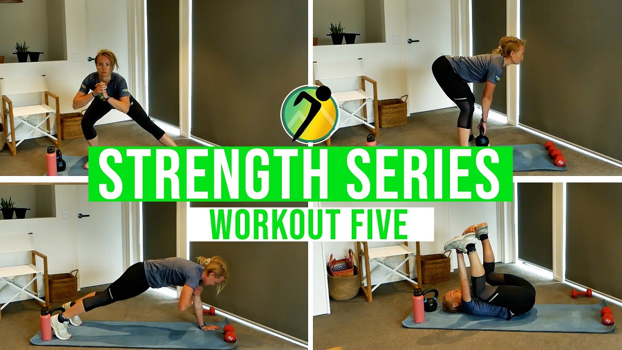 Runners Strength Series Workout Five Dumbbell and Kettlebell Workout