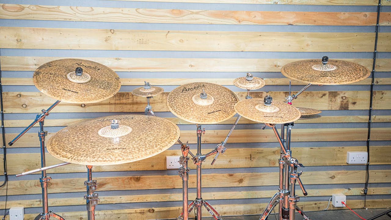 パーカッション・打楽器 amedia Amedia Dervish Series Cymbals // Full Review & Demo - YouTube