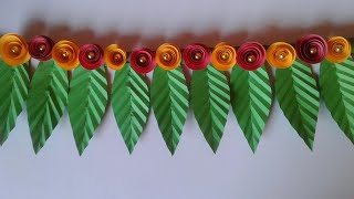 Toran Making Ideas Paper Toran Door Toran Diwali Decoration Ideas Home Decor