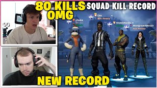 CLIX, MONGRAAL & STABLE RONALDO Tries To BREAK PETERBOT 80 KILL Record While MAX TROLLING!