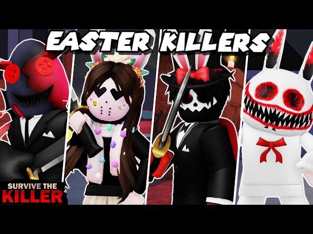 ArtStation - Drawing roblox avatars with game themes (survive the killer)