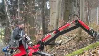 Minibagger Rm1 Anhängerbagger Towable Backhoe Www.rm4You.at