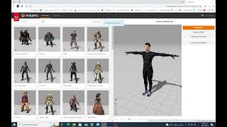 شرح طريقة تحميل شخصيات و حركات جاهزة من موقع mixamo و دمج الحركات على برنامج blender