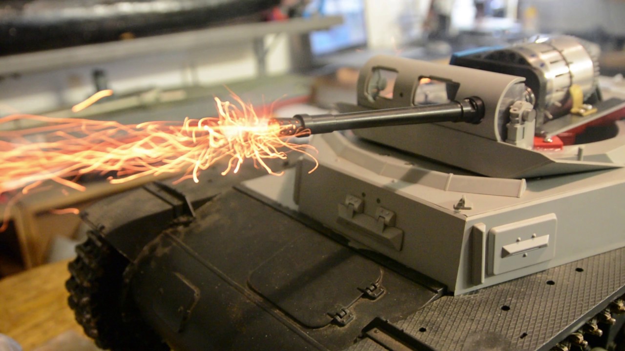 Pz Ii Dragon Rc 1 6 Shooting Test