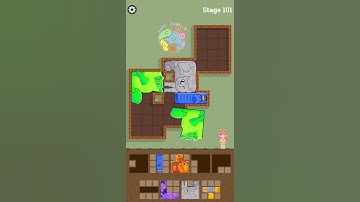 Block Puzzle Cats 🦗 Stage 101 💎 Gameplay Walkthrough 🎂 #blockpuzzle #puzzlecats  #cats #gameplay