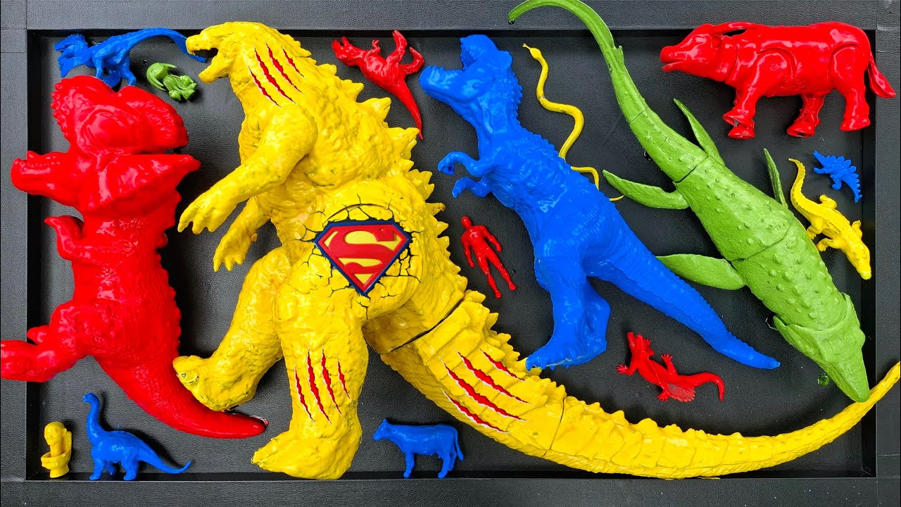 Dinosaurus Jurassic World Dominion:T-Rex, Siren Head, Kingkong, Catnap, Skibidi, Godzilla