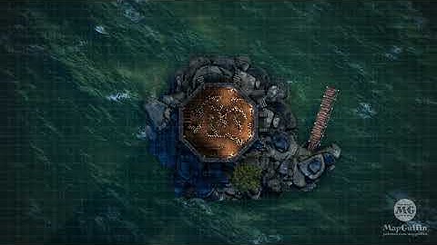 MapGuffin - Sodden Spire - Level 04 - Animated Battlemap
