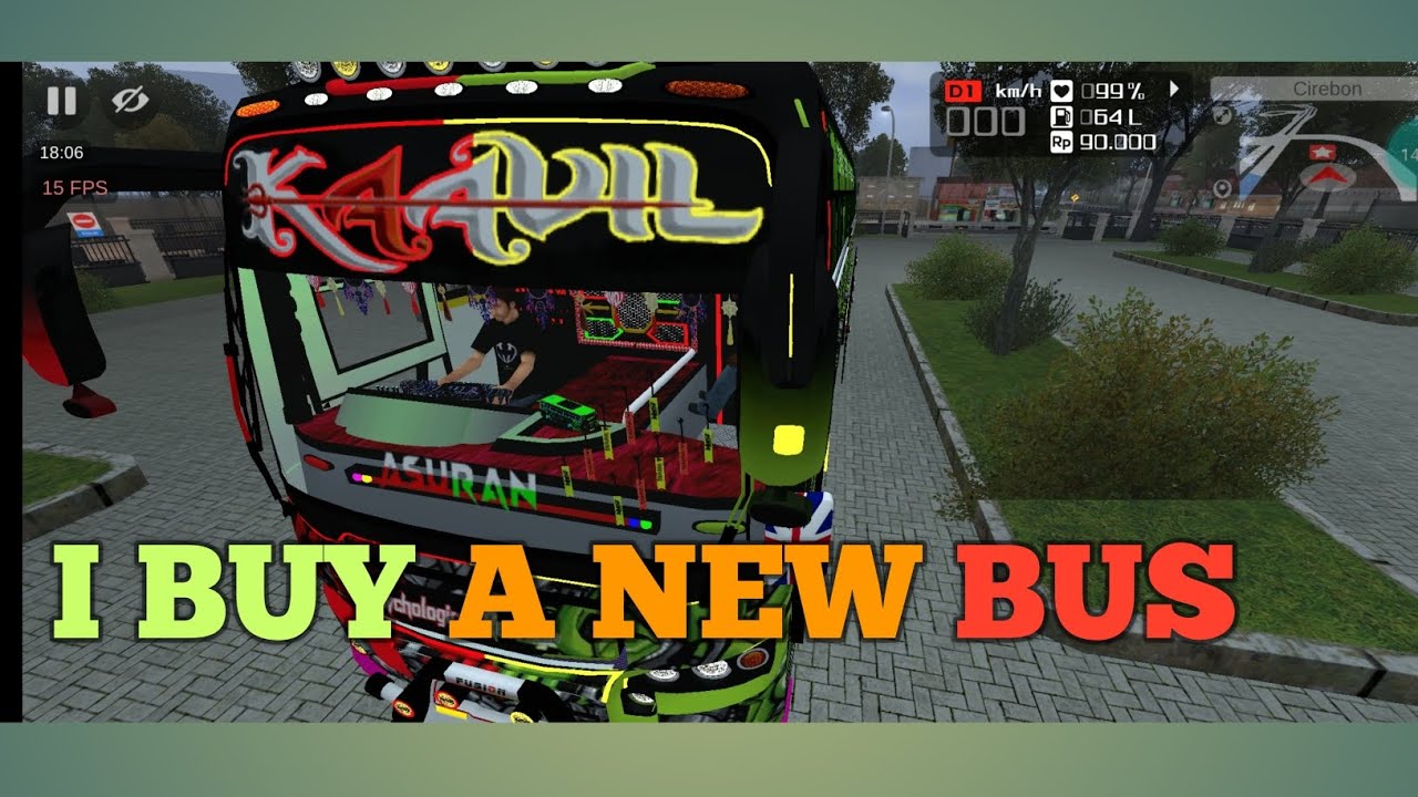 I BUY A NEW BUS IN BUS SIMULATOR INDONASIA #malayalam #video 