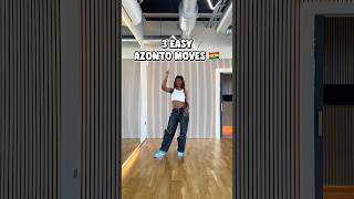 3 EASY AZONTO MOVES YOU SHOULD KNOW 🇬🇭 #stepin2afro #azonto #afrodance