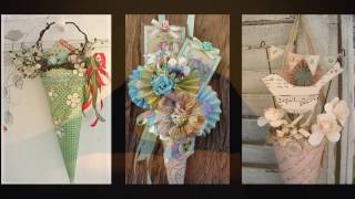 Vintage Easter Decor Ideas - Spring Tussie Mussie Crafts Inspo - Spring Decorating Ideas