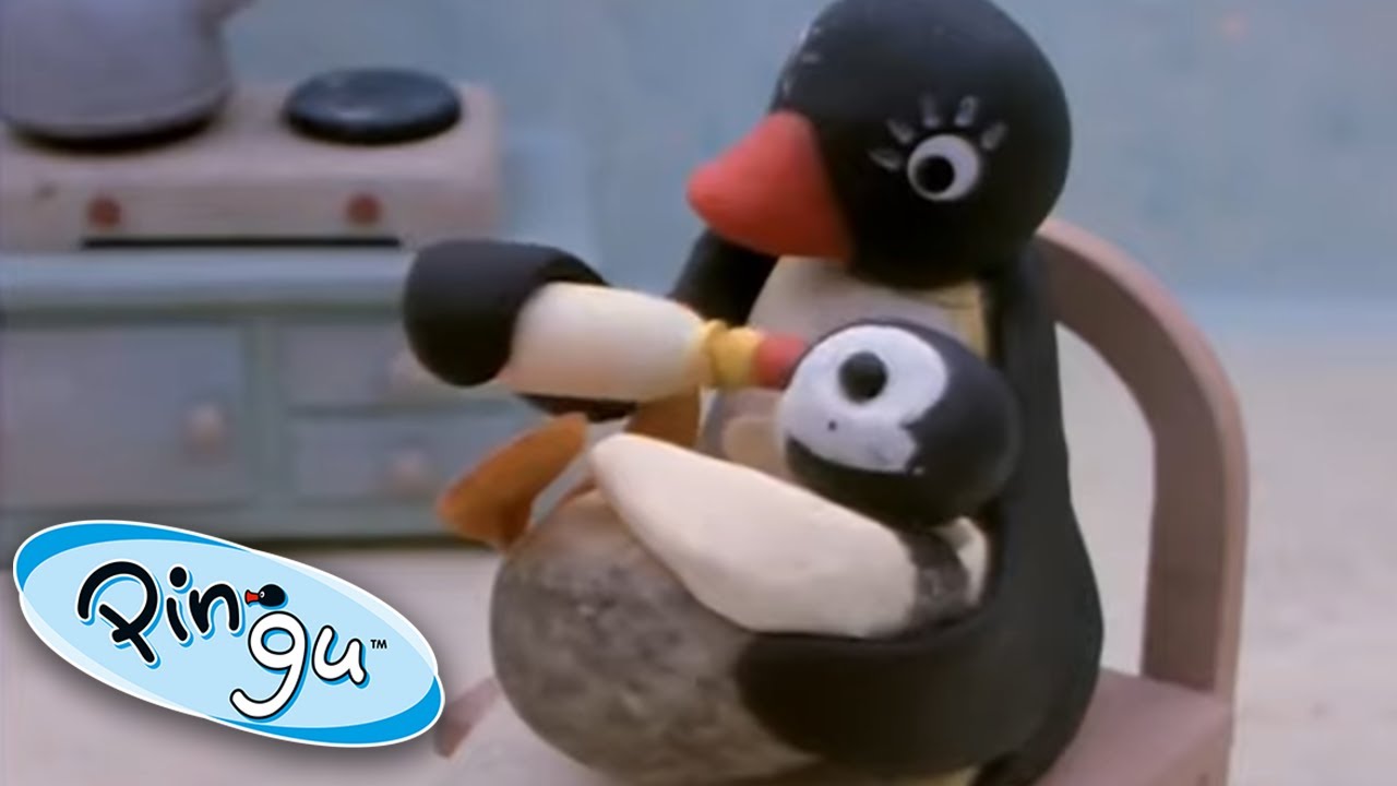 ⁣Pinga as a Baby! @Pingu - Official Channel Cartoons For Kids