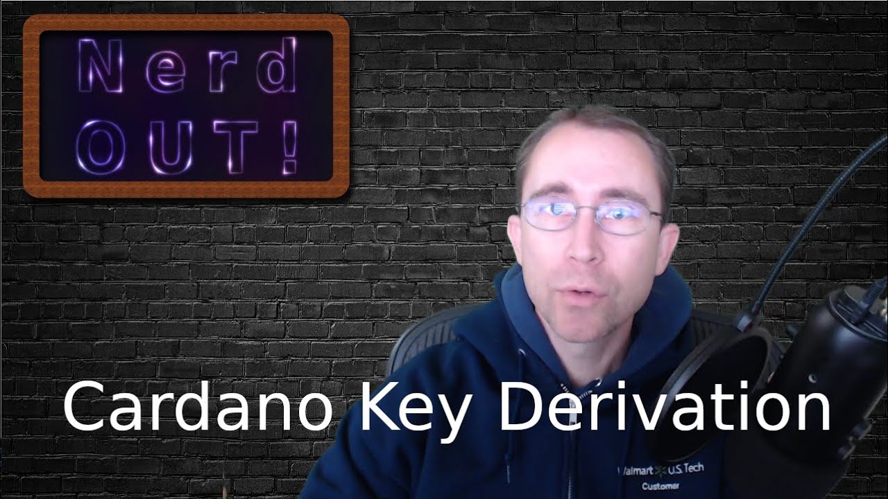 Cardano: NerdOut - Key Derivation