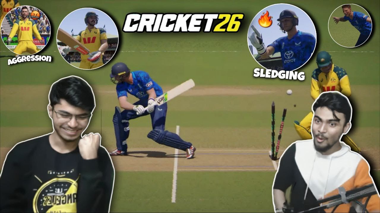 Cricket 26 First Time Gameplay🔥 AUS vs ENG Full Match - YouTube