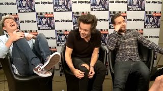 One Direction being chaotic during interviews // 1D chaos series #1