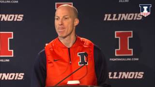 @IlliniMBB Coach John Groce Press Conference 12/8/15