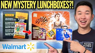I OPENED THE NEW SPORTS CARD LUNCHBOX TINS FROM WALMART... 😳