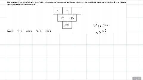 2013 AMC 8 Problem 6