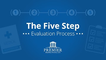 Premier Disability Services Five Step Evaluation Process