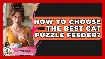 How To Choose The Best Cat Puzzle Feeder? - Happy Cat Handbook