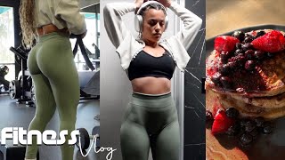 fitness vlog | raw full body workout, packing for Hawaii, errands etc.