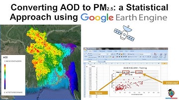 Converting AOD to PM2.5: a Statistical Approach using Google Earth Engine