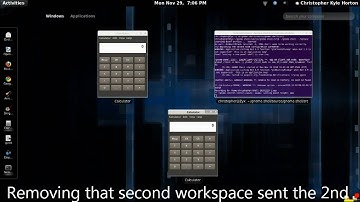 GNOME Shell "relayout" branch merge: comparison video
