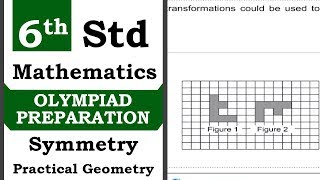 Olympiad  Class 6 Mathematics | Symmetry & Geometry | Practice | Olympiad Exam Preparation screenshot 4