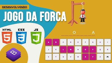 Jogo da Forca -  HTML, CSS, JAVASCRIPT e BOOTSTRAP - Parte 05 | #javascript #css #html #frontend
