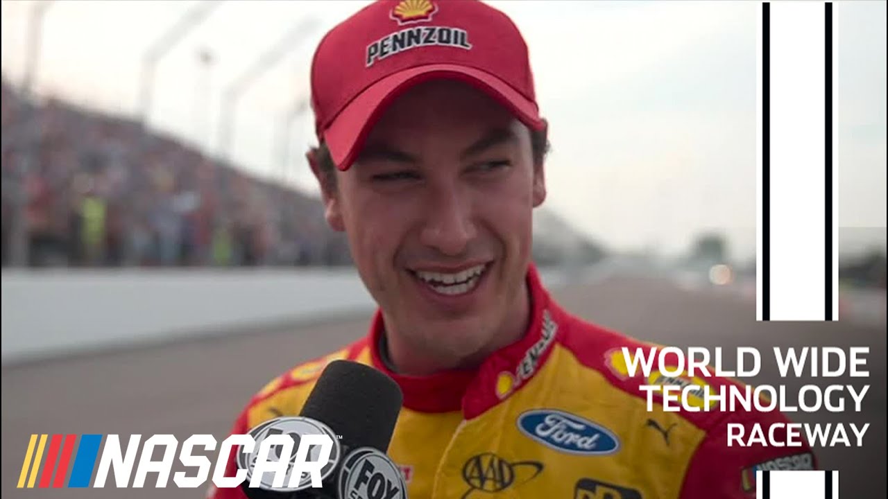 Logano breaks down 'good racing' after win at WWT Raceway