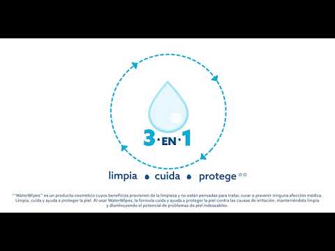 Video de Pack x4 Toallitas húmedas Waterwipes
