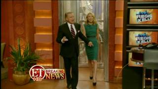  Regis Philbin Announces Retirement With Kelly Ripa