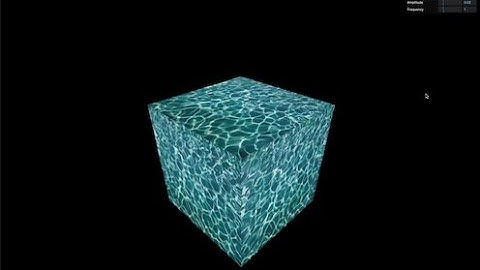 【Three.JS Shader Demo 02】Another simple demo using Shader program in Three.JS with cube and texture